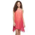 Women's Apt. 9&reg; Pleated Shark-bite Shift Dress, Size: 4, Other Clrs