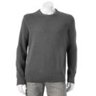 Big & Tall Croft & Barrow&reg; Classic-fit 5gg Crewneck Sweater, Men's, Size: 4xb, Dark Grey