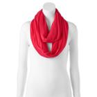 Calling The People Jersey Infinity Scarf, Women's, Red