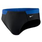 Men's Nike Victory Colorblock Swim Briefs, Size: 38, Blue Other