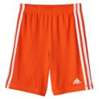 Boys 4-7x Adidas Solid Mesh Athletic Shorts, Boy's, Size: 5, Med Orange