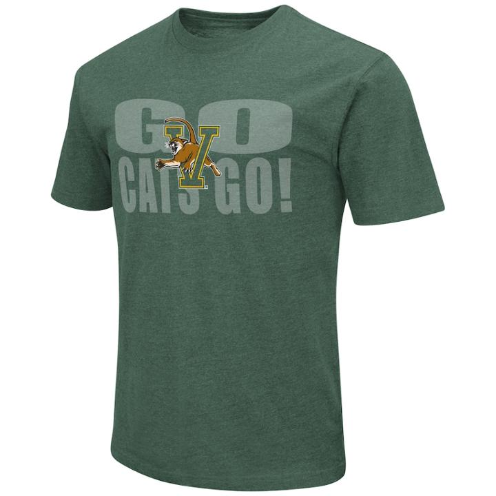 Men's Vermont Catamounts Motto Tee, Size: Medium, Dark Green