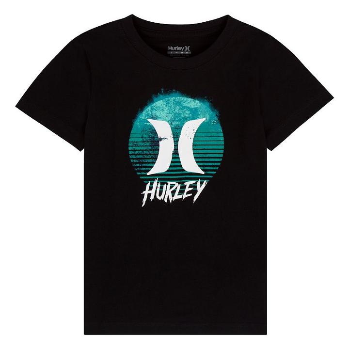 Boys 4-7 Hurley Dawn Of Surf Tee, Boy's, Size: 4, Black