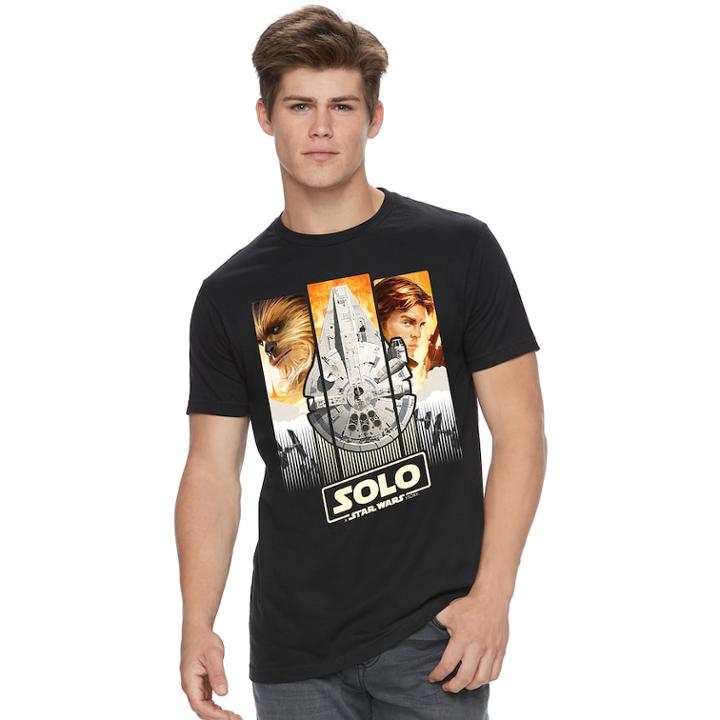 Men's Han Solo Chewie Tee, Size: Xl, Black