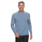 Men's Croft & Barrow&reg; Crew Sweater, Size: Small, Med Blue