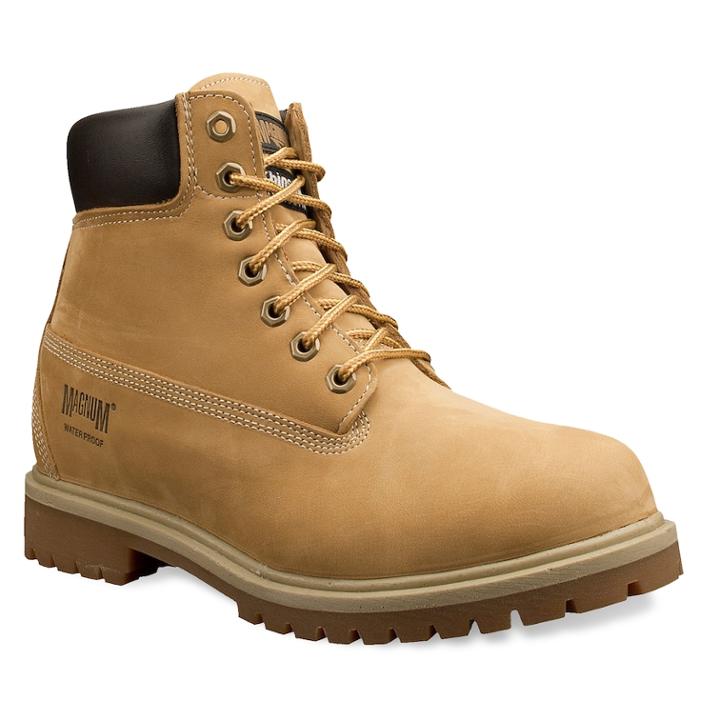 Magnum Foreman Men's Waterproof Work Boots, Size: Medium (7), Gold