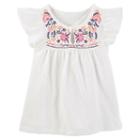 Girls 4-12 Oshkosh B'gosh&reg; Embroidered Top, Size: 4, White