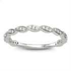 10k Gold 1/6 Carat T.w. Diamond Marquise Ring, Women's, Size: 7, White