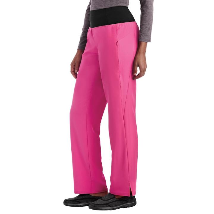 Women's Jockey Scrubs Performance Rx Zen Pants, Size: Medium, Pink