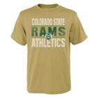 Boys' 4-18 Colorado State Rams Light Streaks Tee, Size: 12-14, Beige