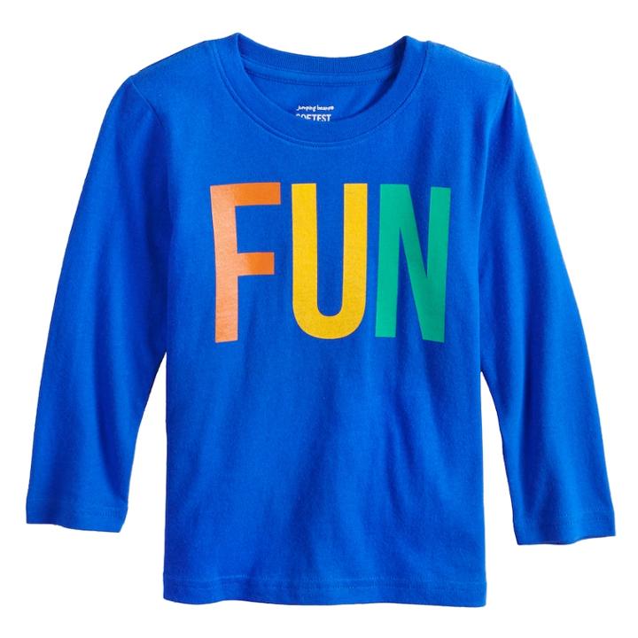 Toddler Boy Jumping Beans&reg; Jersey Softest Graphic Tee, Size: 4t, Med Blue
