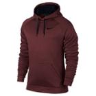 Men's Nike Therma Training Hoodie, Size: Large, Med Red