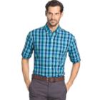Big & Tall Arrow Plaid Button-down Shirt, Men's, Size: 2xb, Blue Other