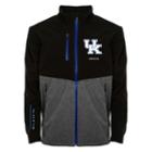 Men's Franchise Club Kentucky Wildcats Fusion Softshell Jacket, Size: 3xl, Black