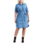 Plus Size Levi's&reg; Jean Shirtdress, Women's, Size: 3xl, Blue