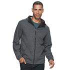 Men's Apt. 9&reg; Reversible Water-resistant Hooded Jacket, Size: Large, Black
