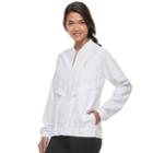 Women's Fila Sport&reg; Zip-up Windbreaker Jacket, Size: Xl, White