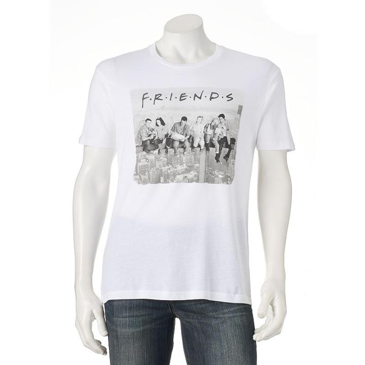 Men's Friends Tee, Size: Xl, White