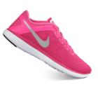 Nike Flex 2016 Rn Grade School Girls' Running Shoes, Girl's, Size: 6, Pink