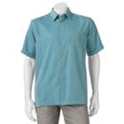 Men's Havanera Floral Jacquard Button-down Shirt, Size: Xxl, Turquoise/blue (turq/aqua)