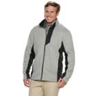 Big & Tall Izod Shaker Fleece Jacket, Men's, Size: 3xl Tall, Grey
