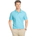 Men's Izod Advantage Classic-fit Striped Performance Polo, Size: Small, Blue Other