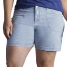 Plus Size Lee Matteo Pork Chop Pocket Shorts, Women's, Size: 16 - Regular, Blue