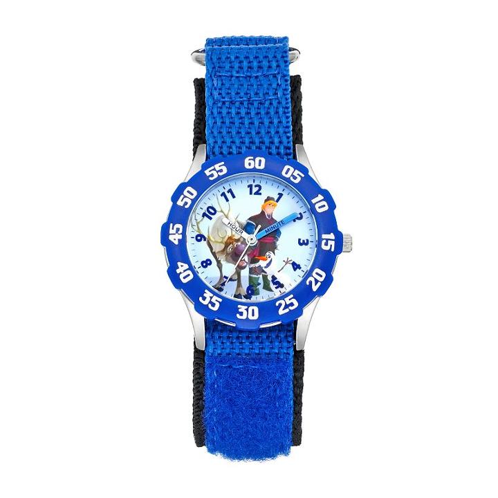 Disney's Frozen Kristoff And Sven Kids' Time Teacher Watch, Boy's, Blue