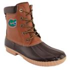 Men's Florida Gators Duck Boots, Size: 9, Brown