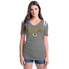 Women's Green Bay Packers Triblend Tee, Size: Large, Grey