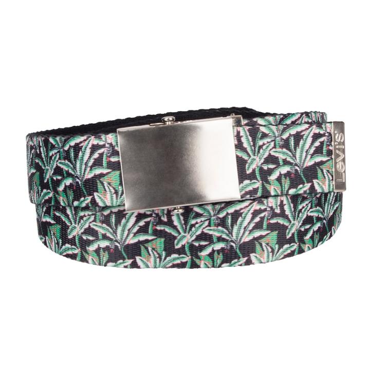 Men's Levi's Reversible Cut-to-fit Belt, Black Leaves