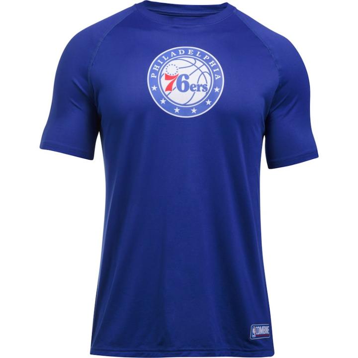 Men's Under Armour Chicago Bulls Primary Logo Tech Tee, Size: Xxl, 76r Blue