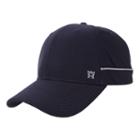 Haggar, Men's Cool 18 Piped Baseball Cap, Blue (navy)