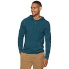 Men's Sonoma Goods For Life&trade; Slim-fit Supersoft Hoodie Tee, Size: Small, Med Blue