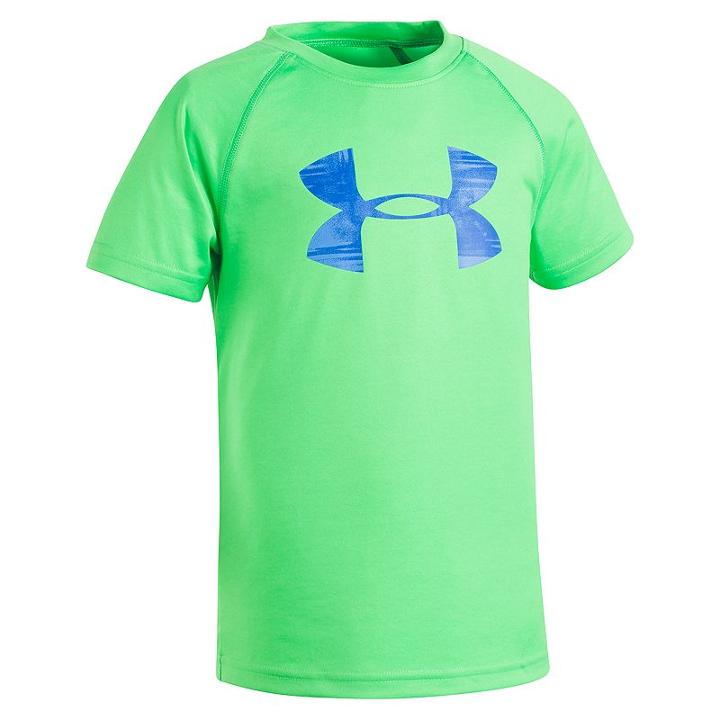 Boys 4-7 Under Armour Logo Graphic Tee, Size: 7, Lt Green