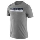 Men's Nike Penn State Nittany Lions Basketball Practice Dri-fit Tee, Size: Xxl, Dark Grey