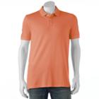 Men's Sonoma Goods For Life&trade; Flexwear Classic-fit Pique Polo, Size: Large, Lt Orange