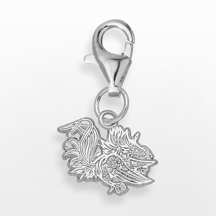 Logoart South Carolina Gamecocks Sterling Silver Logo Charm, Women's, Multicolor