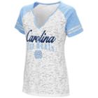 Women's Campus Heritage North Carolina Tar Heels Notch-neck Raglan Tee, Size: Small, White Oth