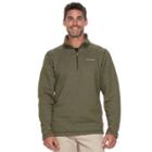 Men's Columbia Ortega Oaks Quarter-zip Fleece Jacket, Size: Xl, Green Oth