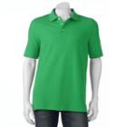 Men's Croft & Barrow&reg; True Comfort Classic-fit Pique Performance Polo, Size: Large, Med Green