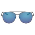 Men's Columbia Canyon's Bend Polarized Aviator Sunglasses, Grey Other