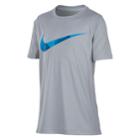 Boys 8-20 Nike Dri-fit Legacy Gfx Top, Size: Medium, Grey (charcoal)
