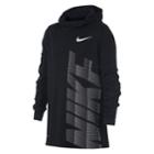 Boys 8-20 Nike Dry Pullover Hoodie, Size: Medium, Grey (charcoal)