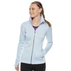 Women's Fila Sport&reg; Fleece Thumb Hole Jacket, Size: Xl, Med Blue