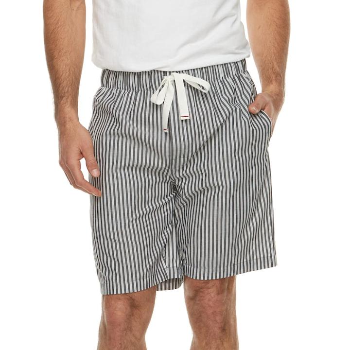 Men's Fruit Of The Loom Signature Woven Lounge Shorts, Size: Large, White