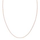 Primrose 14k Gold Over Silver Sparkle Chain Necklace, Women's, Size: 16, Pink