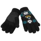 Adult Forever Collectibles Jacksonville Jaguars Lodge Gloves, Black