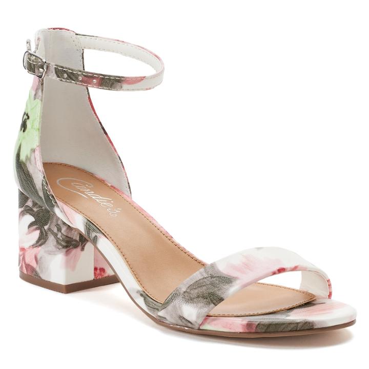 Candie's&reg; Cosmos Women's Block-heel Dress Shoes, Size: Medium (9.5), Multicolor