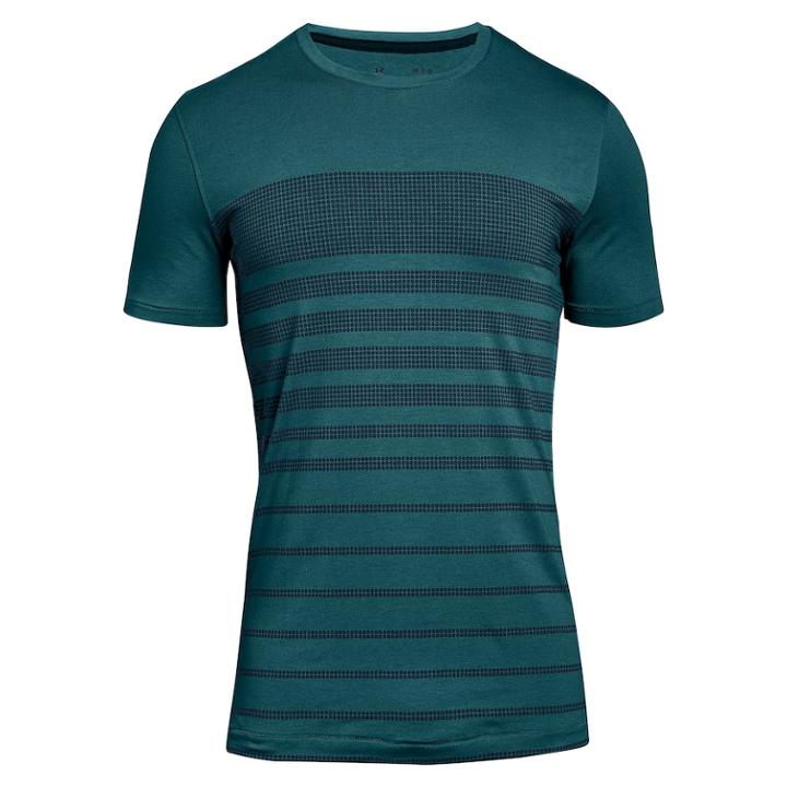 Men's Under Armour Sportstyle Striped Tee, Size: Large, Beige